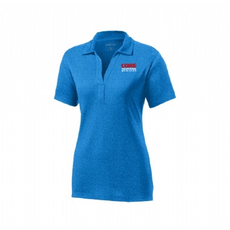 Sport-Tek Ladies Heather Contender Polo