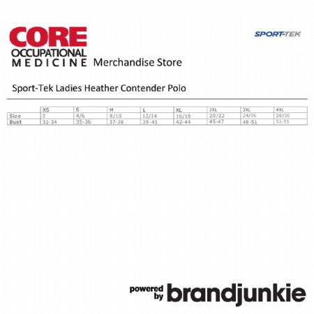 Sport-Tek Ladies Heather Contender Polo #13