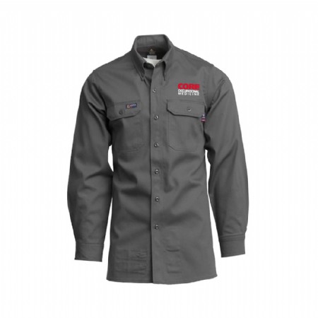 7oz. 100% Cotton Twill FR Uniform Shirt
