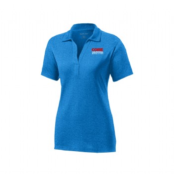 Sport-Tek Ladies Heather Contender Polo